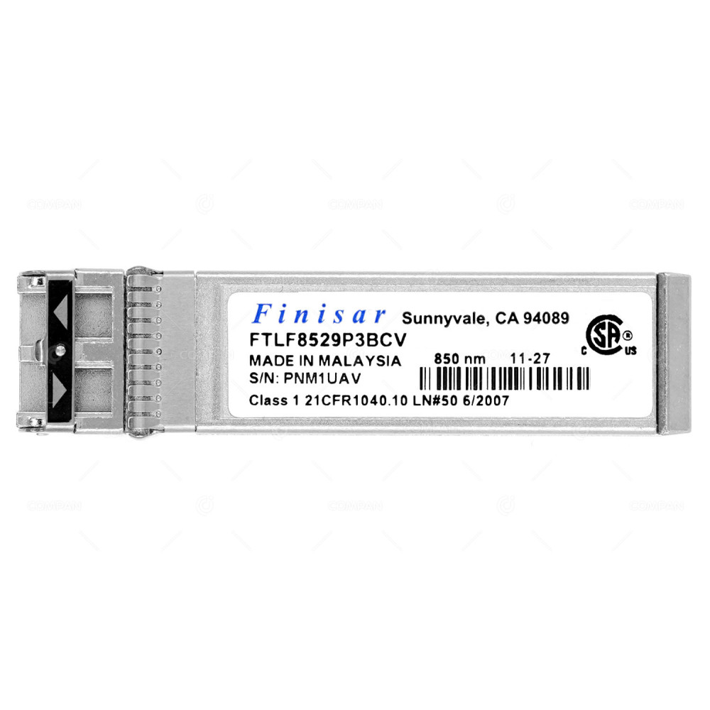 FTLF8528P3BCV FINISAR 8GB FIBRE CHANNEL SFP+ 850NM OPTICAL TRANSCEIVER